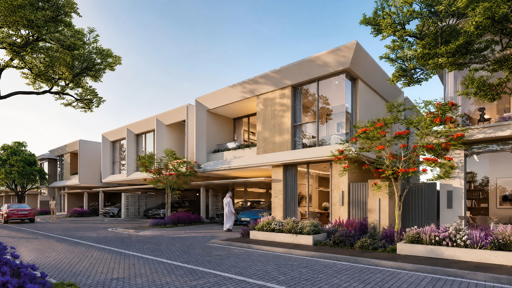 villas_townhouses_Azizi Florence - الشارقة_community