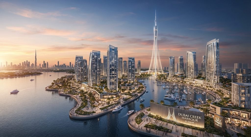 دبي كريك هاربر (Dubai Creek Harbour - مرسى خور دبي) صمم